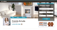 Desktop Screenshot of conniearruda.com